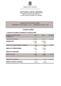gpi avis financier