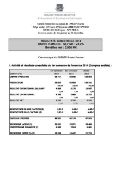 gpi avis financier