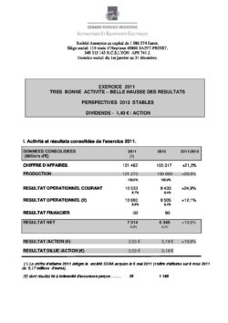 gpi avis financier