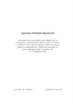 montant global certifié par les cac des personnes les mieux rémunérées