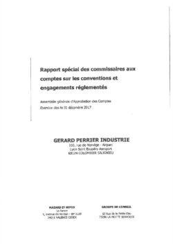 rapport special