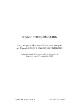 rapport spécial des cac sur les conventions réglementées